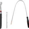 3 Pack Telescoping Magnet Pick-up Tool Set - Retrieving Telescoping Magnet Pickup Tools??Extendable Magnetic Pick Up Tools??Bendable Spring Magnet Stick