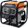 Power Equipment 4000 Watts Inverter Generator Gas Powered, Portable Open Frame Generator, Low Noise with ECO Mode and Inverter Technology, RV Ready, Emergency Home Backup