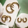 Zuri Gold Hoop Earrings