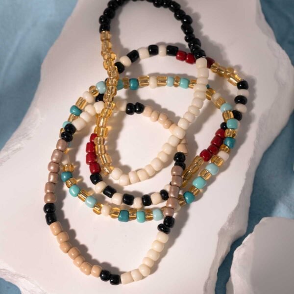 Sojo Colorful Beaded Bracelet Set